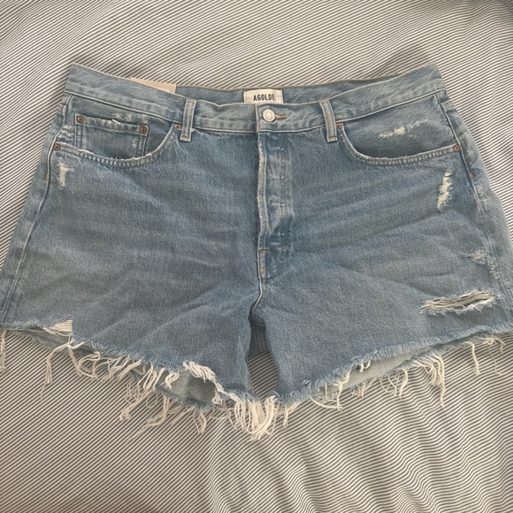 Women's Blue Denim Shorts